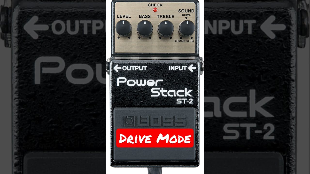 Boss Power Stack ST-2 (Drive Mode) - YouTube