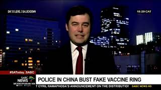 Police in China crack fake vaccine ring