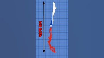 why chile has such a weird shape #shorts #chile #southamerica