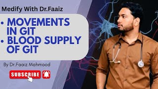 🩺 Movements in GIT & Blood Supply Explained | Gastrointestinal Physiology Made Easy