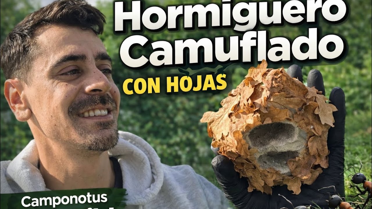 Salvo a mis hormigas antes del desastre | camponotus |🐜