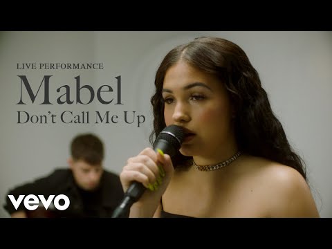 Mabel - Don't Call Me Up Live Performance | Vevo