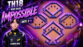 🔥 IMPOSSIBLE TH18 WAR BASE! 99% Can’t 3-Star | Clash of Clans Copy Link