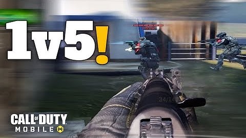Best 1v5 Clutch in COD Mobile!