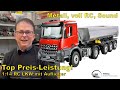1 14 Amewi LKW MB AROCS RC Kippauflieger Im Test Starker Und Voller Funktionsumfang