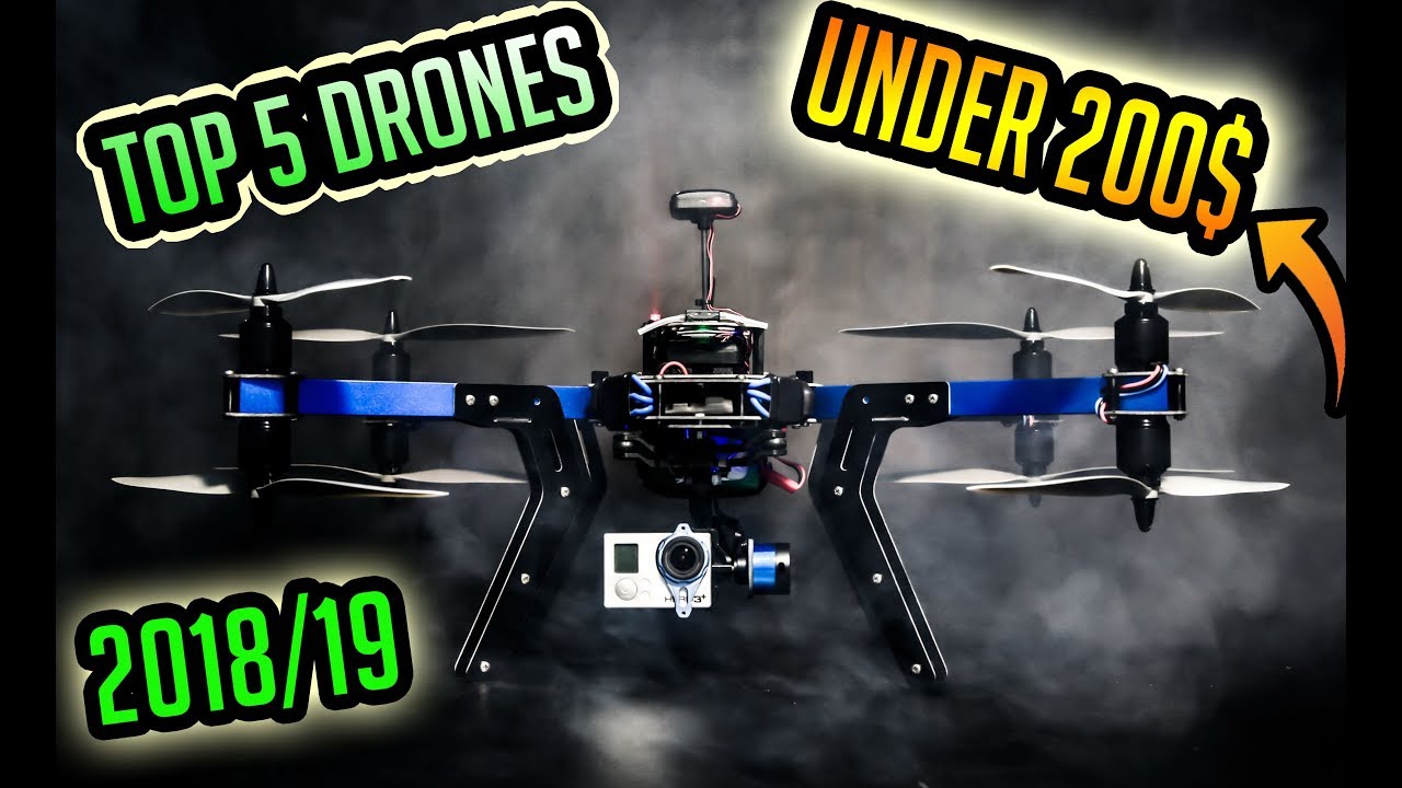 TOP 5 Best Drones Under 200$ | Buy Amazon 2018/19 | - YouTube
