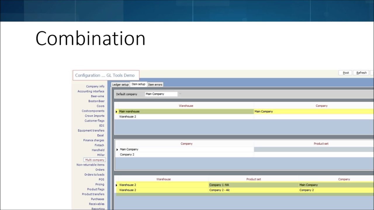 eoStar GL Reporting and Multi-Company 3: Multi-Company Presentation and Demo