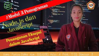 #14.Penanganan Eksepsi dalam JavaScript-Node.js