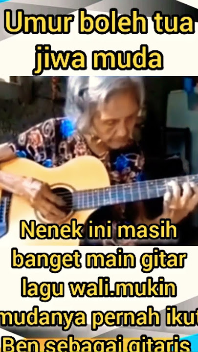 Nenek legend 😍‼️ gitaris terbaik #shorts