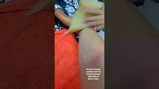deep tanning remove chocolate ? wax hair removeYouTube short video @by Neelam beauty professional