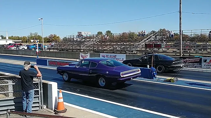 Just Mopar Joe Barracuda vs Torque Racing Productions Project Reaper. AHRA No Name Nationals.