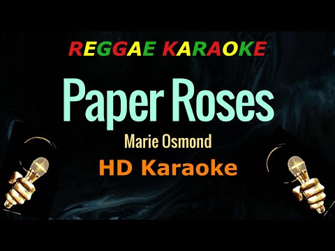 Paper Roses - Marie Osmond (Reggae Karaoke)
