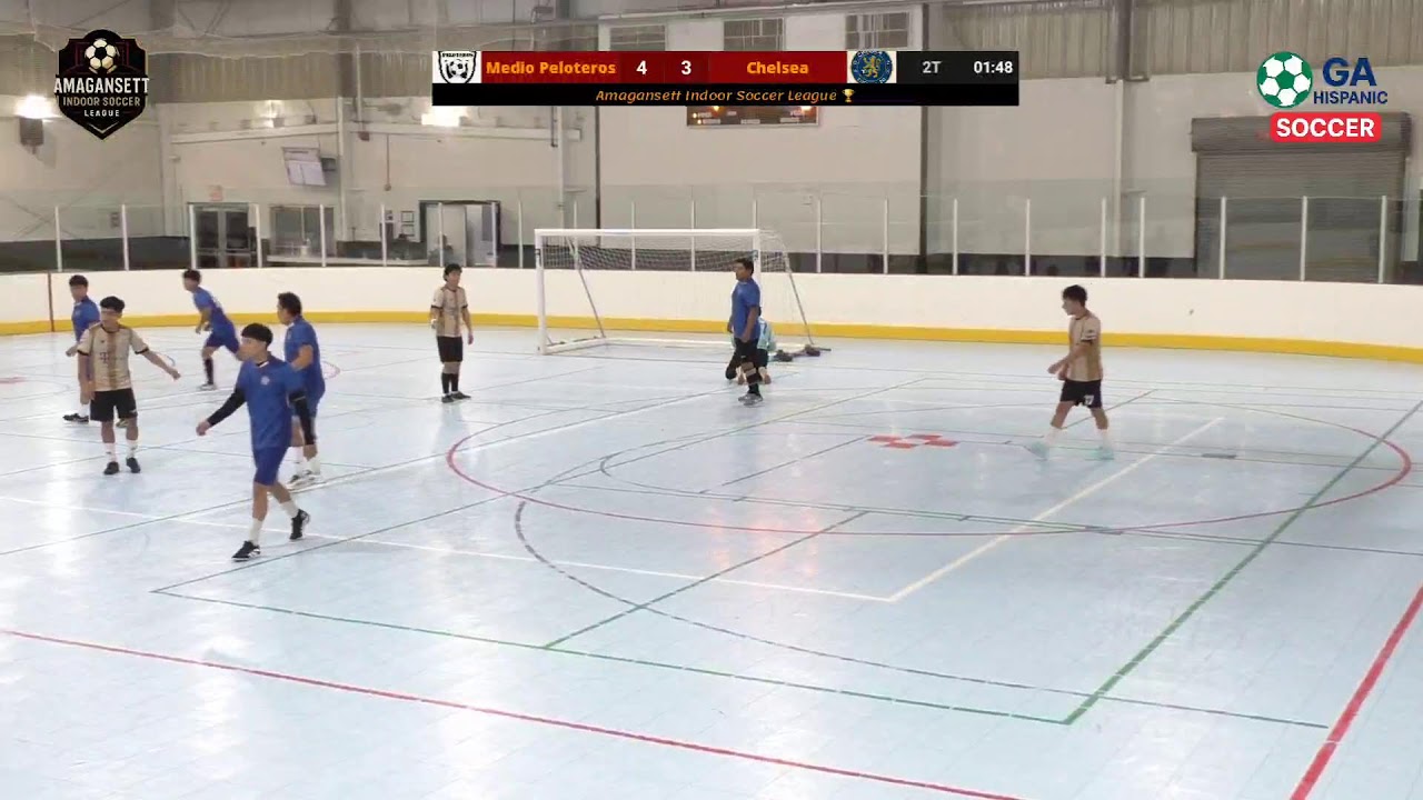 Amagansett Indoor Soccer League Libre: Medio Peloteros vs Cuenca FC
