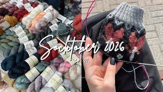 yarn festival and colourwork socks | socktober 2026, ep. 01