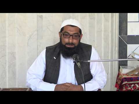 وداع امام جماعت مسجد خلفای راشدین توحید اباد مولوی حسین با موذنش