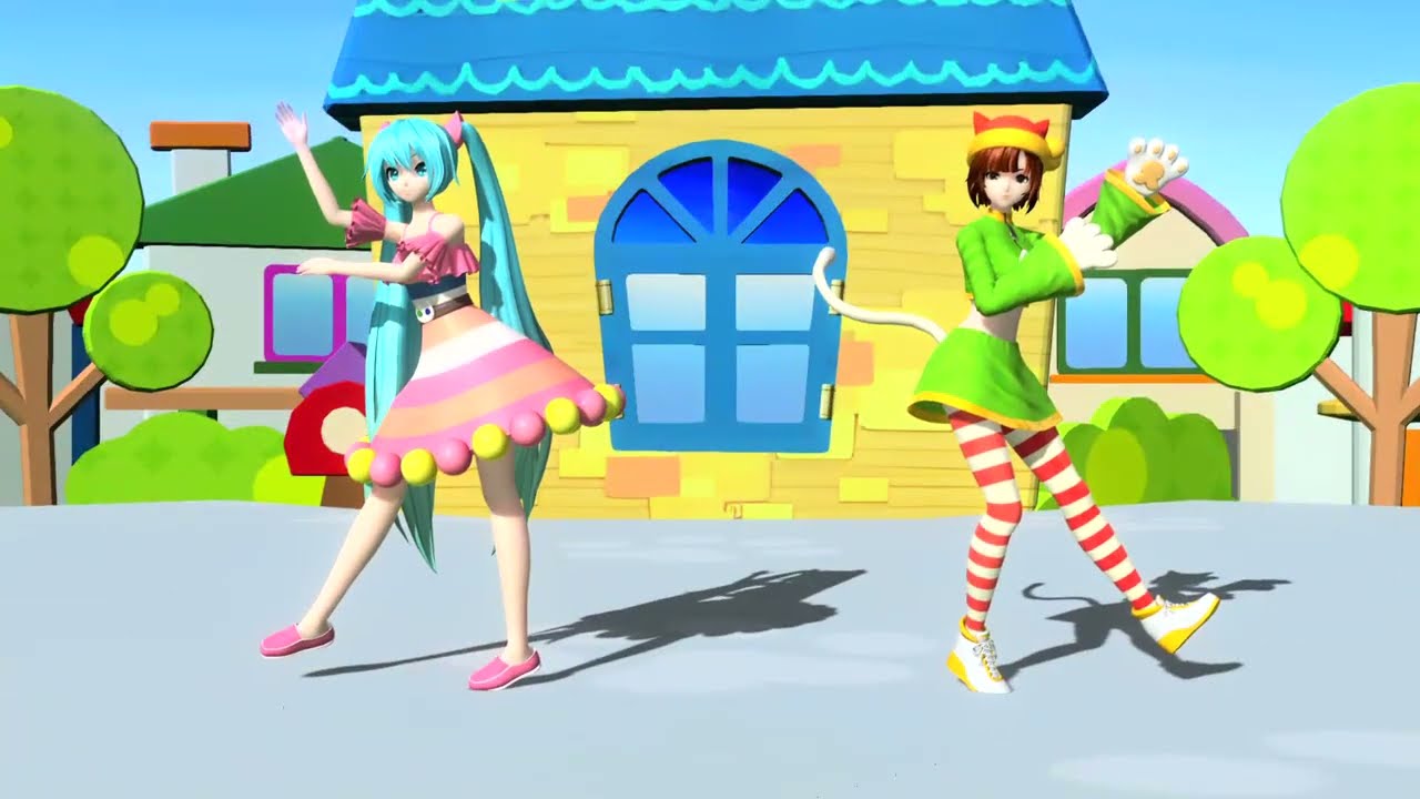 Onecup-P - 子猫のパヤパヤ Koneko no Paya Paya feat. Miku & Meiko (Mirai Edition) [PDAFT Modding]