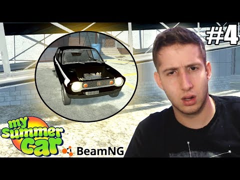 TIVE UMA SURPRESA QUANDO FUI BUSCAR O SATSUMA *+ nova embreagem* - My Summer Car/BeamNG.Drive #4