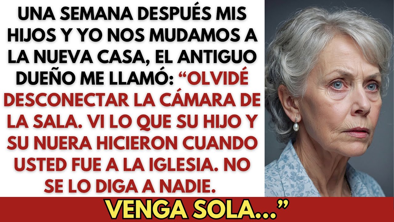 Tras mudarme, el antiguo dueño llamó: “Olvidé apagar las cámaras—tiene que…”