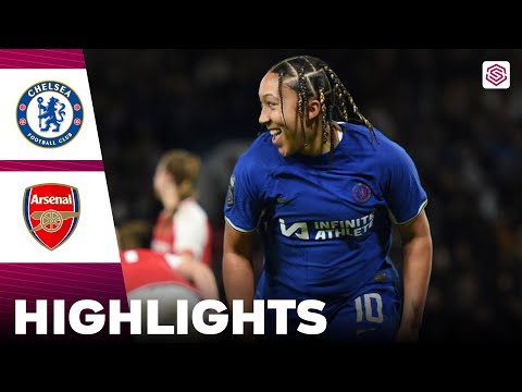 Chelsea vs Arsenal | Highlights | FA Women&#39;s Super League 15-03-2024