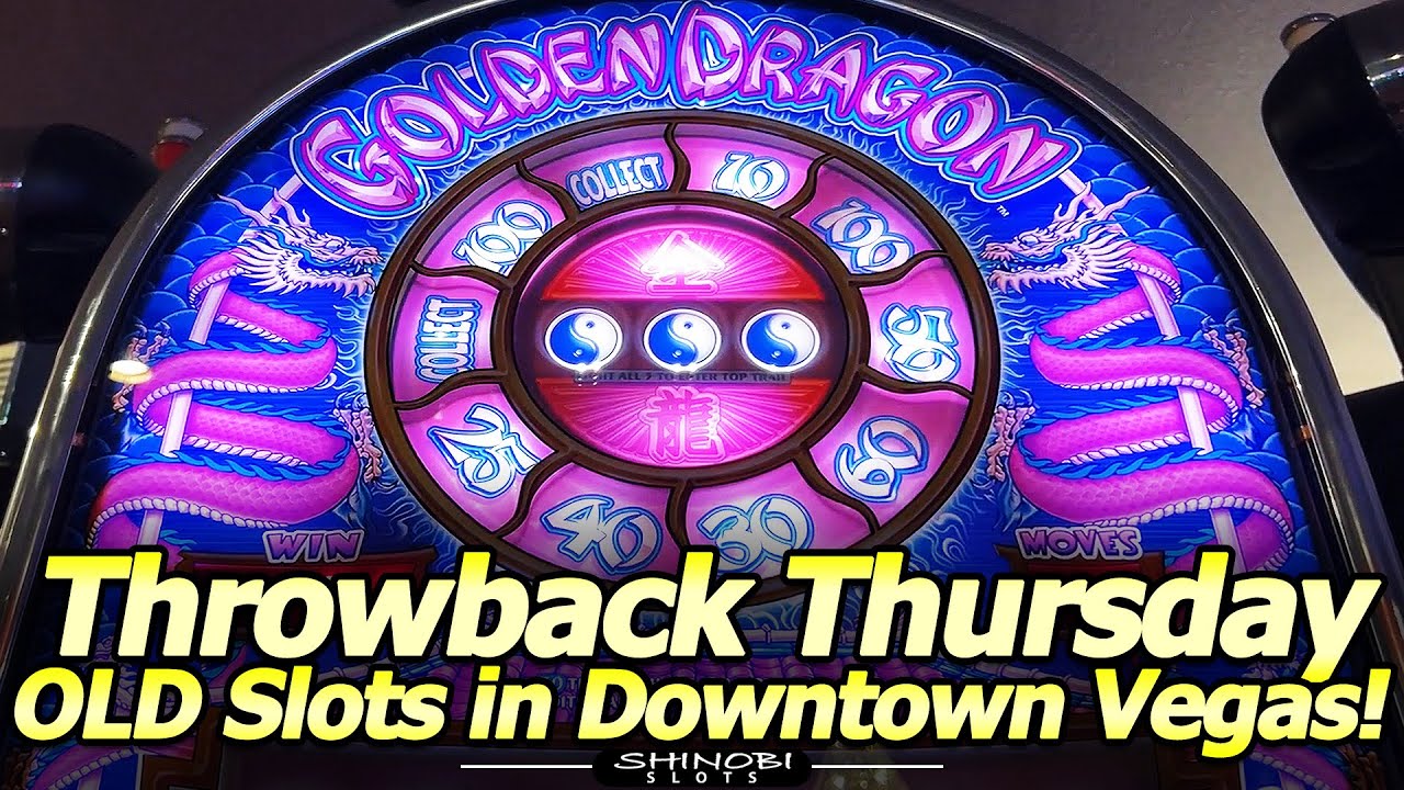 OLD Slot Machines in Plaza Casino, Downtown Las Vegas for Throwback Thursday! Have You Played These?