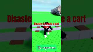Disaster in create a cart ride 2