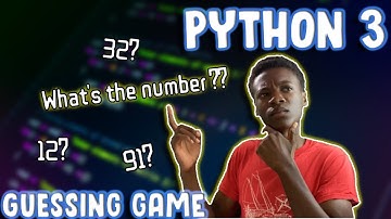 Python 3 | 2023 Tutorial | Number Guessing Game