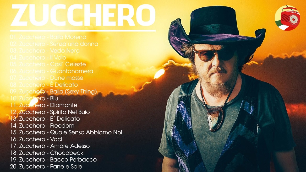 Zucchero Greatest Hits Full Album - Best of Zucchero - Zucchero Live 2026