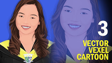 Vector Art/Vexel Art/Cartoon Effect - Photoshop Tutorial 2018 - Part 3