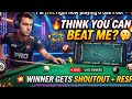 🔴 LIVE 8 Ball Pool | Pro vs Subscribers 😱 Winner Gets Respect 👑