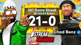 I Hired The #1 RANKED PLAYER to BREAK EVERY WIN-STREAK in NBA 2K27…
