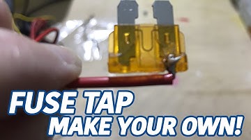 DIY Fuse Tap - How to make a fuse tap for your car to install dashcam, alarm, or radio