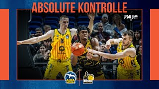 Highlights: ALBA Berlin - MHP RIESEN Ludwigsburg (Saison 2025/26) easyCredit BBL | Dyn