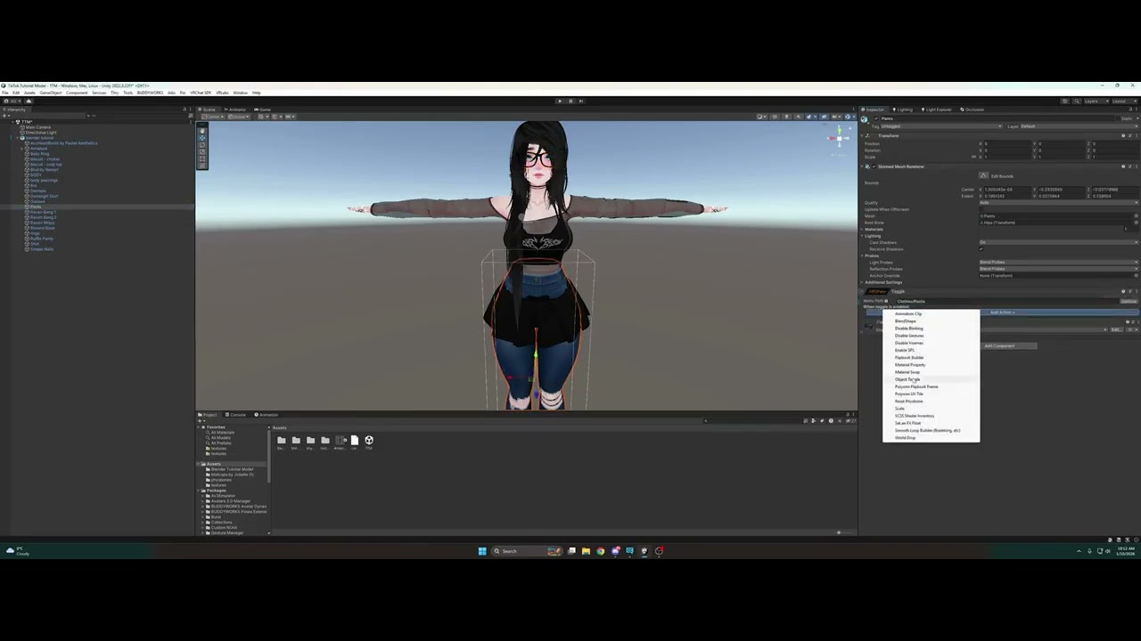 VRCHAT UNITY SERIES Part 6 Object toggles