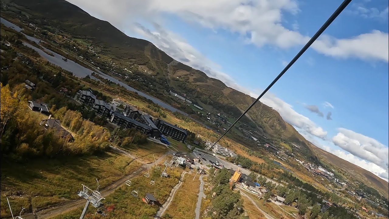 Høyt & Lavt Geilo Sommerpark - Zipline med Go Pro Hero 10 4K