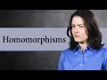 Understanding Homomorphisms and Group Theory