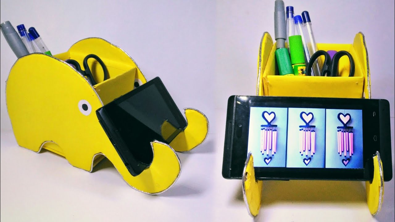 Mobile stand home made // Mobile stand craft ideas // mobile stand kase