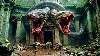 🐍【FULL MOVIE 4K】Explorers Enter a Mysterious Cave, Hunted by a Mutant Two-Headed Snake!