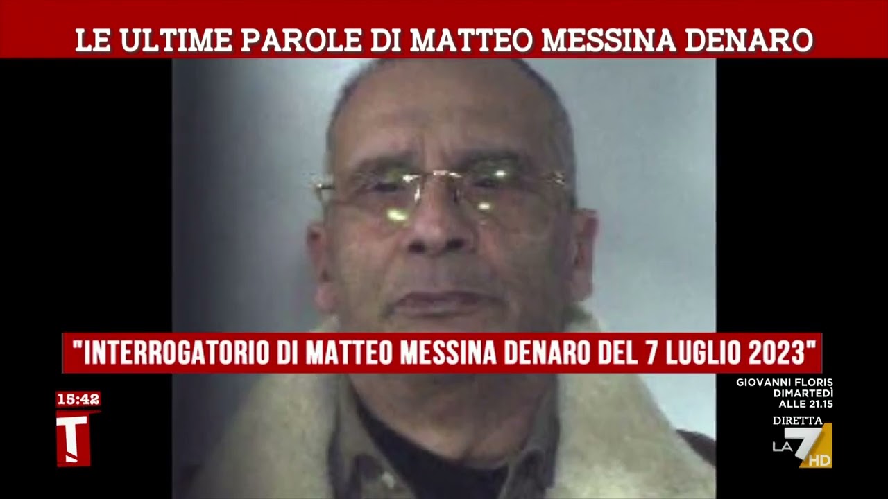 Le ultime parole di Matteo Messina Denaro