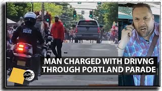 Dashcam Video: Shows Man Aggressively Plowing Through Parade - Extreme Road Rage