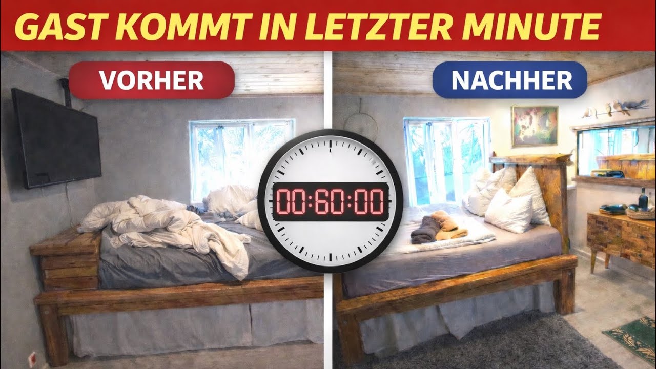 How to clean an AIRBNB last minute - AIRBNB Reinigung in Romania Bihor Apuseni