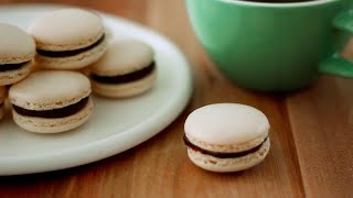 마카롱 만들기 / 초코 필링 / 가나슈 필링 만들기 / 프랜치 머랭 | Macaron with Chocolate Ganache Recipe