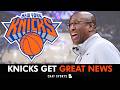 Knicks Get DOUBLE DOSE Of GREAT NEWS Before NBA Finals Game 1 
