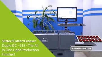 Duplo DC-618 - The All In One Light Production Finisher!