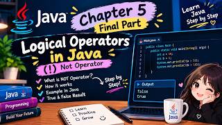 Full Java Chapter 5 Final Part | NOT Logical Operator (!) | Logical Operators in Java Update