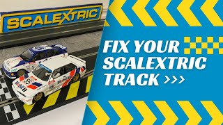 Scalextric Slot Car Track Not Working (how to fix)