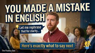 How to Recover Gracefully When You Make a Mistake in English Your Professional Emergency Toolkit