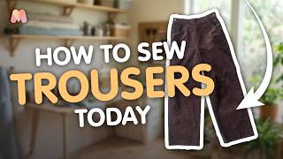 How to Sew Trousers | Quinn Trousers | Merchant and Mills Sewalong