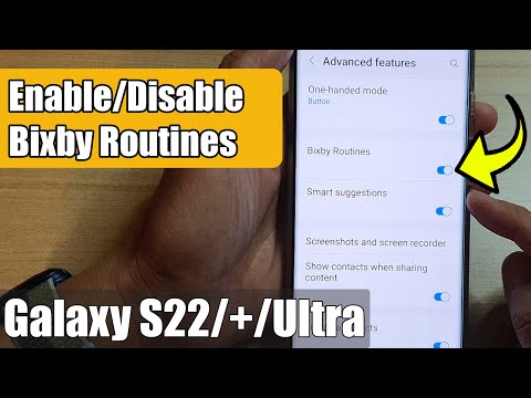 Galaxy S22/S22+/Ultra: How to Enable/Disable Bixby Routines
