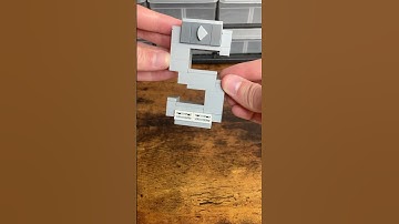 Day 698 of building a silver play button out of LEGO until I get a real one #lego #playbutton #short