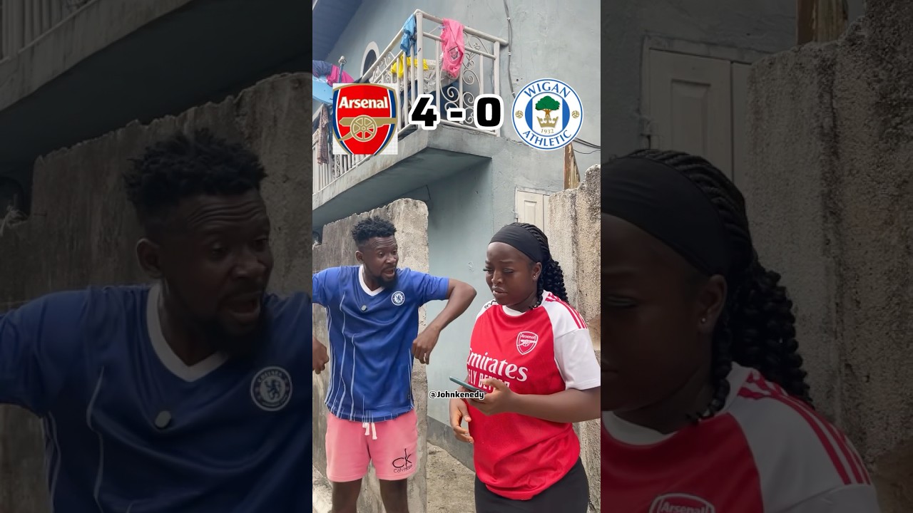 Arsenal 4 - 0 Wigan Athletic. 
